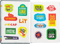 COMIX NERO - Diario Mini Giornaliero 16 Mesi, Diario Scuola 2025-2026