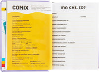 COMIX LILLA - Diario Mini Giornaliero 16 Mesi, Diario Scuola 2025-2026