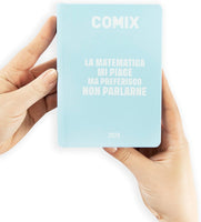 COMIX - Diario Mignon Plus Giornaliero 16 Mesi, Diario Scuola 2026-2026