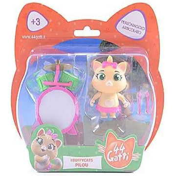 44 Gatti Personaggio Pilou con Accessori - simba toys - 3032161801049