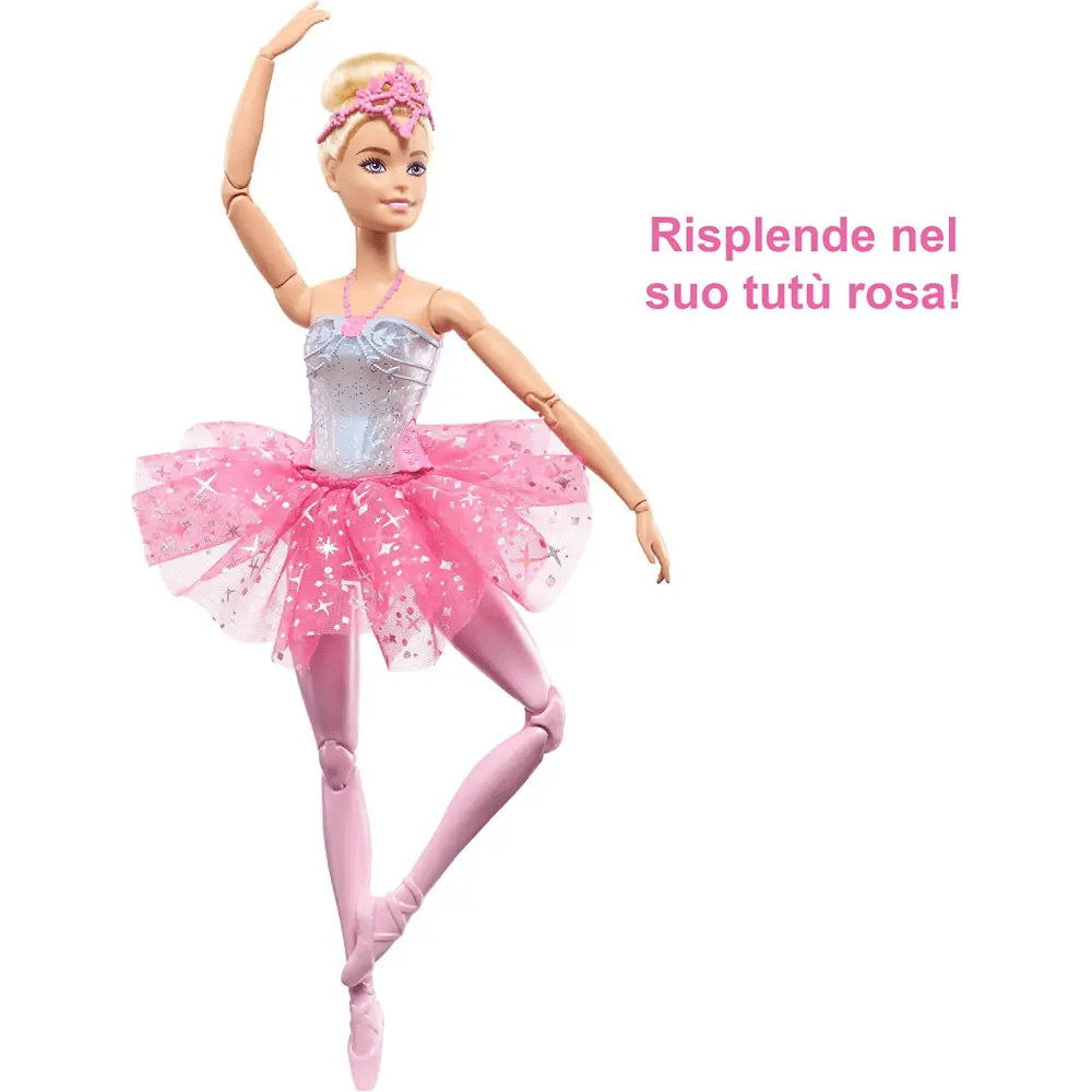 Danza Barbie Ballerina Snodata Pink Barbie Ballerina Di Break