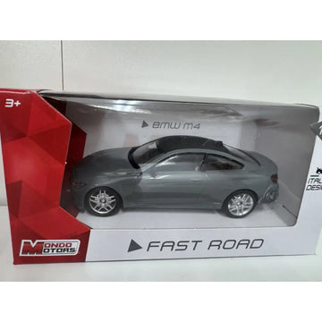 BMW M4 Grigia Modellino 1:43 – Riproduzione Dettagliata per Collezionisti - Mondo Motors - 8001011531905