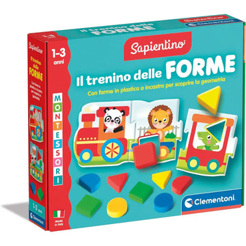 Clementoni Sapientino Montessori – Il Trenino delle Forme - Giocattoli e Bambini - Toys Store - educativi