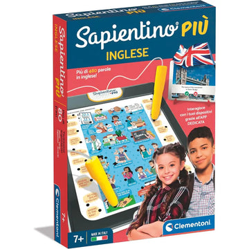 Clementoni Sapientino Più Inglese - Carte educative - 8005125167296