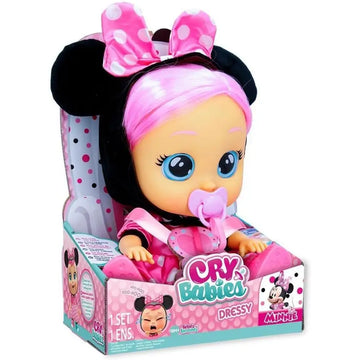 Cry Babies Dressy Minnie - IMC Toys - Bambole - 8421134086357