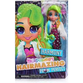 Hairdorables Hairmazing Prom Perfect bambola Harmony