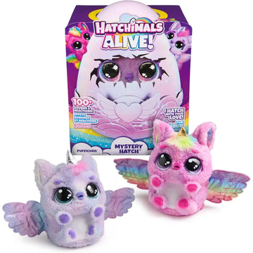 HATCHIMALS Alive uovo Mystery Hatch Pufficorn - Spin Master - Giocattoli - 0778988509142