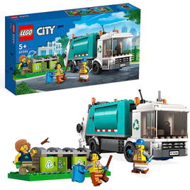 LEGO City 60386 Camion per il riciclaggio dei rifiuti