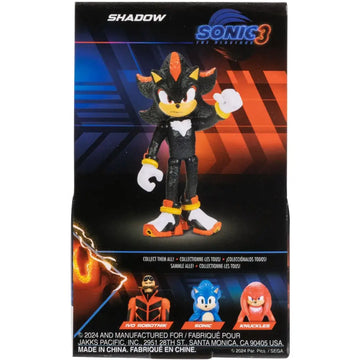 Personaggio Shdow 7 cm Sonic The Hedgehog - Giocattoli e Bambini - Toys Store - 0192995427983