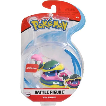 Pokemon Battle figure Alolan Muk - Company - 889933950046