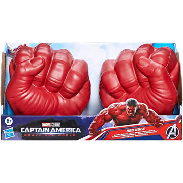 Super Pugni Gamma Hulk Rosso - Hasbro - Accessori per costumi - 5010996204851