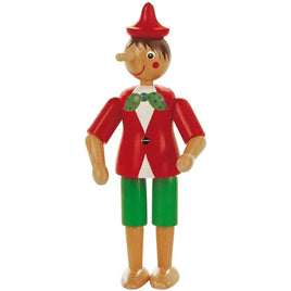 Pinocchio snodabile in legno