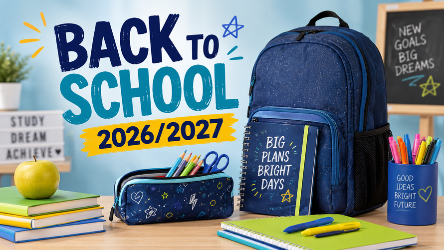 Back to School 2026/2027: Zaini, Astucci e Diari Scuola