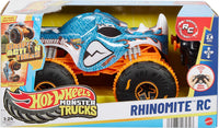 Hot Wheels Monster Trucks Rhinomite RC – Camion Telecomandato 1:24