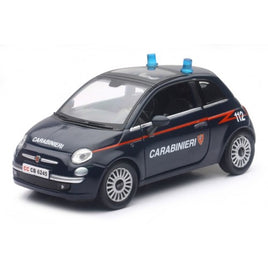 Fiat 500 Carabinieri Modellino scala 1/24