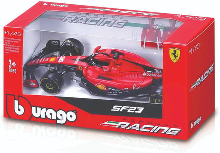 Modellino Ferrari 1:43 Burago Charles leclerc