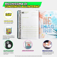 Diario scuola 16 Mesi 2025/26 - ME - Giornaliero Bianco - Giocattoli e Bambini - Toys Store8058263233101