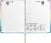 Diario Scuola 16 Mesi 2025/26 COMIX Giornaliero Mini Sunrise