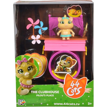 44 Gatti Playset Pilou’s Place | Casa di Pilou con Accessori e Personaggi - Smoby - 3032161802190