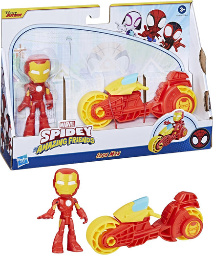 Spidey Iron Man con motocicletta - Giocattoli e Bambini - Toys Store5010996197627