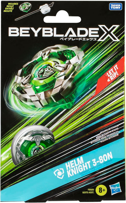 Beyblade X Helm Knight 3-80N Starter Pack Trottola e Starter