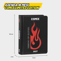 Comix Diario Agenda Giornaliera 2027 Limited Fashion Edition Vision of Super – 12 x 16,5 cm