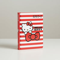 Diario Hello Kitty 2026/2027 Stripes – Superdiario Scuola Datato 12 Mesi 352 Pagine