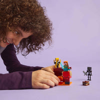 Lego Minecraft 21266 battaglia sul ponte del Nether