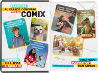 Diario SCUOLA 16 Mesi 2025/26 - COMIX - Giornaliero Mini Nero/Bianco