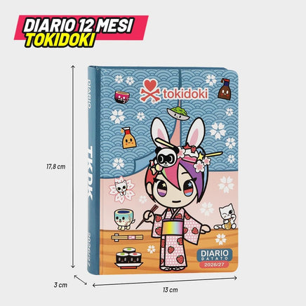Diario scolastico Tokidoki anno 2026/2027