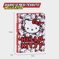 Diario Hello Kitty 2026/2027 Patch Allover – Superdiario Scuola 352 Pagine