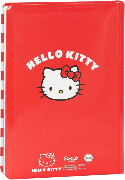 Diario Hello Kitty 2026/2027 Stripes – Superdiario Scuola Datato 12 Mesi 352 Pagine