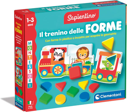 Clementoni Sapientino Montessori – Il Trenino delle Forme
