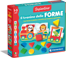Clementoni Sapientino Montessori – Il Trenino delle Forme