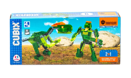 Costruzioni Cubix Dinosauri 6 in 1