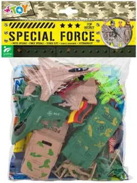 Busta soldatini Militari con Mappa