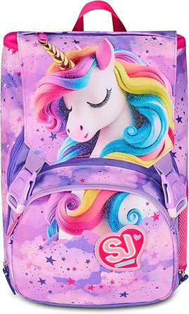 Zaino sdoppiabile FABLE JOURNEY Seven BIG Scuola SJ GANG Estensibile Girl Unicorno
