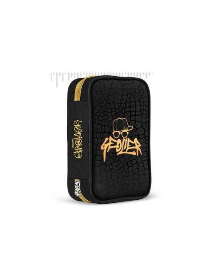 Geolier Astuccio Scuola 1 Zip nero completo