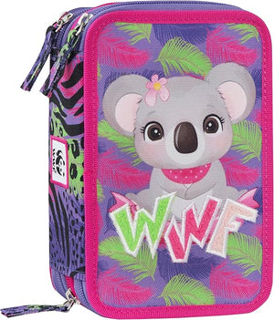 Astuccio Scuola wwf Koala 3 scomparti