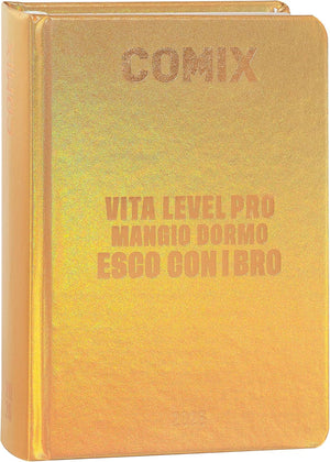 Diario Scuola 16 Mesi 2025/26 - COMIX - Giornaliero Standard Oro