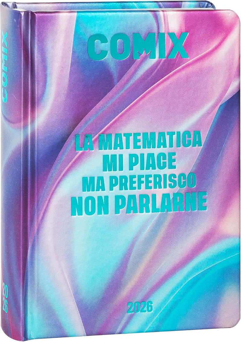 Diario Scuola 16 Mesi 2025/26 COMIX Giornaliero Mini Wave - Edizione Originale