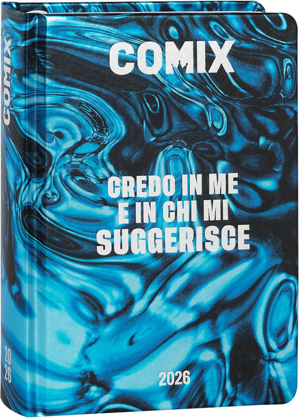 COMIX - Diario Mignon Plus Metal  Giornaliero 16 Mesi