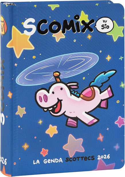 COMIX  UNICOTTERO Scottecs by Sio - Agenda Scolastica 16 Mesi 2025-2026