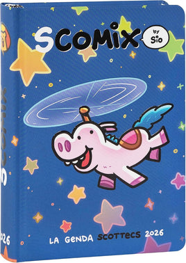 COMIX  UNICOTTERO Scottecs by Sio - Agenda Scolastica 16 Mesi 2025-2026