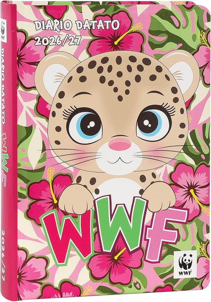 Diario WWF 2026-2027 Ghepardo Scuola Ufficiale