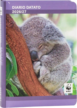 Diario Scuola WWF Koala Fotografico 12 Mesi 2026/2027