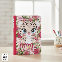 Diario Scuola WWF Ghepardo in Tessuto 12 Mesi 2026/2027 - immagine prodotto Franco Panini