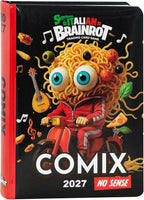 Diario Skifidol Italian Brainrot 2026/2027 Comix No Sense – 13 Mesi con Card