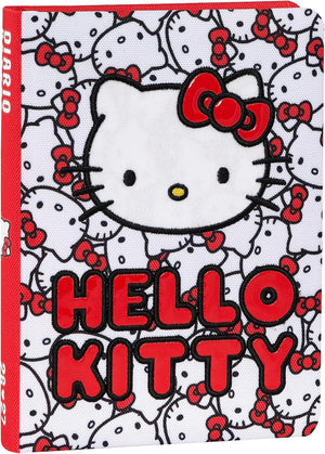 Diario Hello Kitty 2026/2027 Patch Allover – Superdiario Scuola 352 Pagine