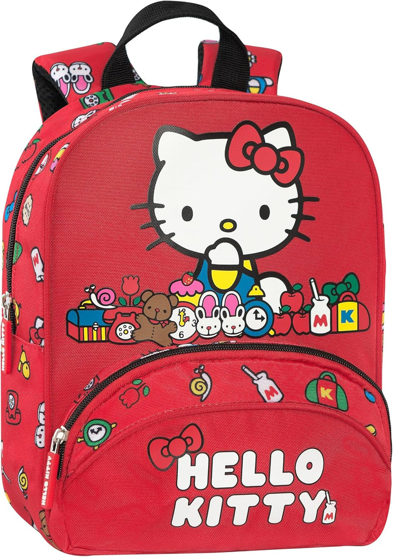 Hello Kitty zaino asilo Rosso